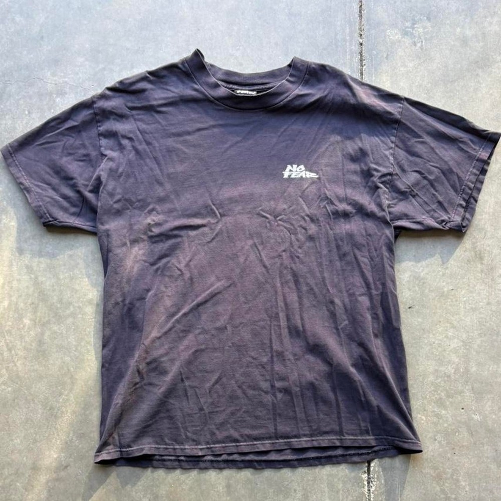 90s Faded No Fear Basketball "Nothing But Net" Shirt - Picture 3 of 7